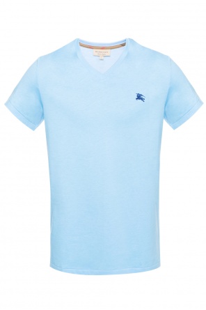 Logo-embroidered t-shirt, zdjęcie 1 Logo-embroidered t-shirt od Burberry